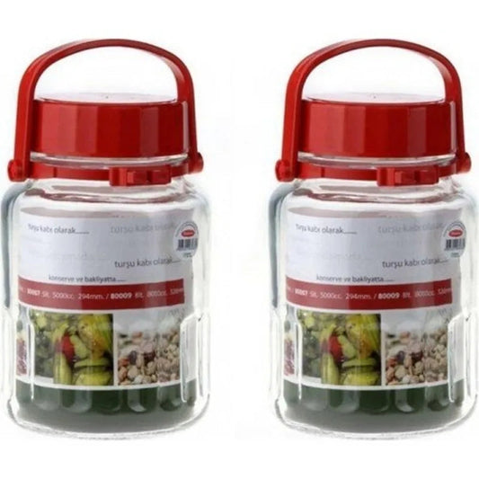 Big Capacity Storage Glass Jars